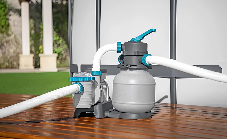 как почистить и промывать песочный фильтр для бассейна