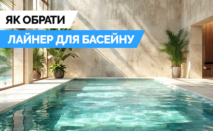 як обрати пвх лайнер для басейну