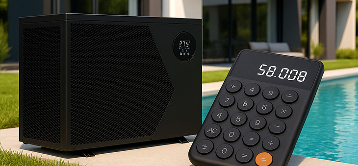 Калькулятор прорахунку потужності теплового для басейну