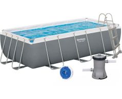 Каркасный прямоугольный бассейн Bestway 56441 (404х201х100 см) с картриджным фильтром и лестницей