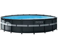 Каркасний басейн Intex 26330 ULTRA XTR (549х132 см) з пісочним фільтром, драбиною та тентом
