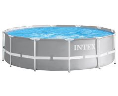 Каркасний басейн Intex 26718 Premium (366х122 см) з картриджним фільтром та драбиною