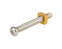 Гвинт з гайкою M6*50 хомута Emaux для ST 89010119