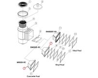 Лицьова частина корпусу скімера EM0020