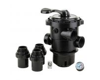 Кран шестиходовий Emaux MPV08 (2'', верхнє підключення)