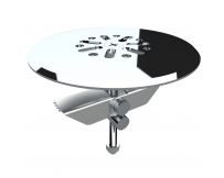 Форсунка донная саморазжимная Aquaviva, 51 мм, AISI 304, под бетон