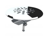 Форсунка донная саморазжимная Aquaviva, 61-76 мм, AISI 304, под бетон