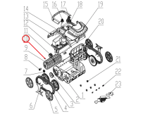 Гайка до пилососа Wybotics WY200, (Nut №10/WY200)