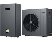 Инверторный тепловой насос для дома Aquaviva Plus 6 (5.88 кВт), циркуляционный насос + трехходовой клапан