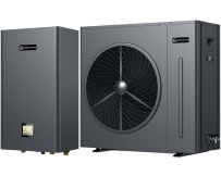 Инверторный тепловой насос для дома Aquaviva Plus 13 (12.60 кВт), циркуляционный насос + трехходовой клапан