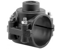 Хомут-врізка сідло зажимне ПП Hidroten