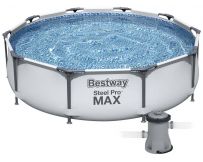 Каркасный бассейн Bestway 56408 (305х76 см) с картриджным фильтром