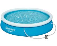 Надувной круглый бассейн Bestway 57274 (366x76 см) с картриджным фильтром