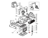 Замок нижньої кришки для робота-пилососа Hayward TigerShark (RCX78005)