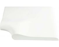 Кутовий копінговий камінь Aquazone 320x400x50-25 мм, білий