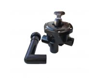 Кран шестиходовий Emaux MPV03 (88280811B), (1.5", бічне підключення)