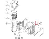 Прокладка Emaux фланця скімера EM0130 (лайнер) Standart (2021105)
