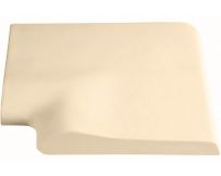 Кутовий копінговий камінь Aquazone 250x300x50-25 мм, бежевий