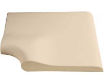 Кутовий копінговий камінь Aquazone 320x400x50-25 мм, бежевий