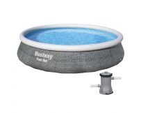 Надувной бассейн Bestway 57376 (396x84 см) с картриджным фильтром