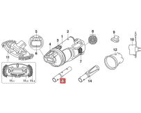 Ручка коннектор для пылесоса Kokido Telsa EV30