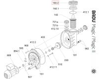 Гайка префільтра Speck BADU PICCO ІІ/MAGIC (292.1616.020)