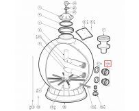 Муфта SX244PX для фільтра Hayward PRO