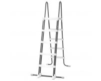 Драбина з платформою для басейну Intex 28077 (132 см, 4 знімні сходинки)