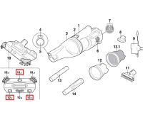 Набір коліс Kokido для пилососа Voltera 35 EV35CBX/EU (3 шт.)