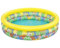 Детский надувной бассейн Bestway 51203 (168x38 см) Цветочный рай