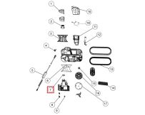 Робоче колесо з гвинтами для робота-пилососа Fairland X30-X80 (2020010100055)