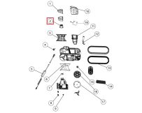 Відбивач з гвинтами для робота-пилососа Fairland X30-X80 (2020010100056)