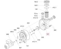 Корпус насоса для BADU Magic ІІ/11