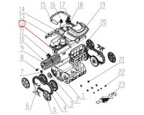Приводний двигун до пилососа Wybotics WY200 (No 12 B.WYBOT S1.04.001)