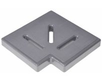 Кутовий елемент Aquaviva KP HKE23-G для переливної решітки 90° 145х25 мм