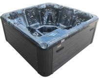 СПА-басейн Aquajoy Santorini (220х220х95 см), Темний опал