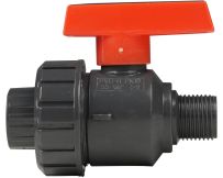 Кран кульовий Era 20 мм, 1/2" КВ-РН, із зовнішньою різьбой