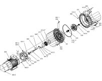 Гайка крильчатки зі вставкою та прокладкою Speck Block Multi 125 (720.1392.202)