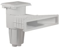 Скімер Hayward X-Pro 600 латунні вставки, скловолокно 6°, біла вставка