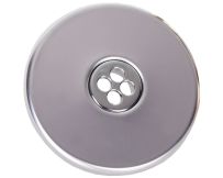 Форсунка стеновая Fitstar 3105221, НР 1-1/2", 40 мм, отверстия 4х8 мм, BZ (морская вода)