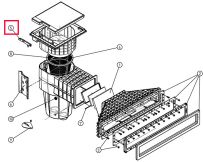 Засув кришки X-Line для скімера Hayward X-Pro 600