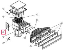 Тримач датчика X-Line для скімера Hayward X-Pro 600