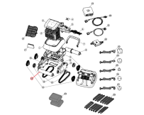 Пінні ролики для валика робота-пилососа Aquaviva 7310/7320HT (71292)