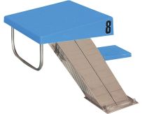 Стартова тумба Golfinho E5085, AISI 316, похила, 700 мм