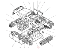 Комплект приводного механізму для робота-пилососа Wybotics WY350 (B.WY360.02.001)