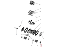 Шестерня 1 для валика для робота-пилососа Wybotics C1 (S.3172.08.008)
