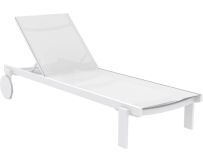 Шезлонг Aquajoy Casablanca, белый