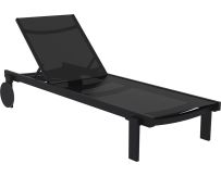 Шезлонг Aquajoy Casablanca, черный