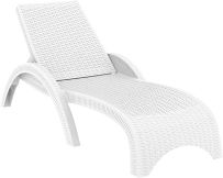 Шезлонг Aquajoy Fiji, білий