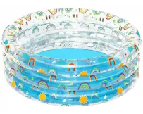 Детский надувной бассейн Bestway 51048 (170x53 см) Радуга